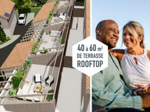 résidence Collection à Lacanau by Signature Promotion, rooftopn de 40 à 60 m2