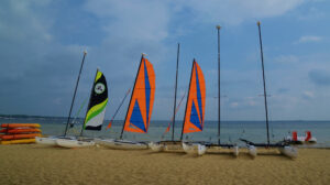 Toutes voiles dehors à Cap Ouest (Carcans)